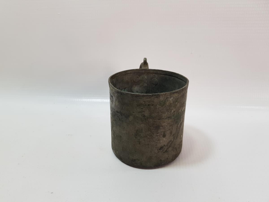 ÇANAKKALE SAVAŞI 1917 TARİHLİ ÇOK NADİR BAKIR BARDAK