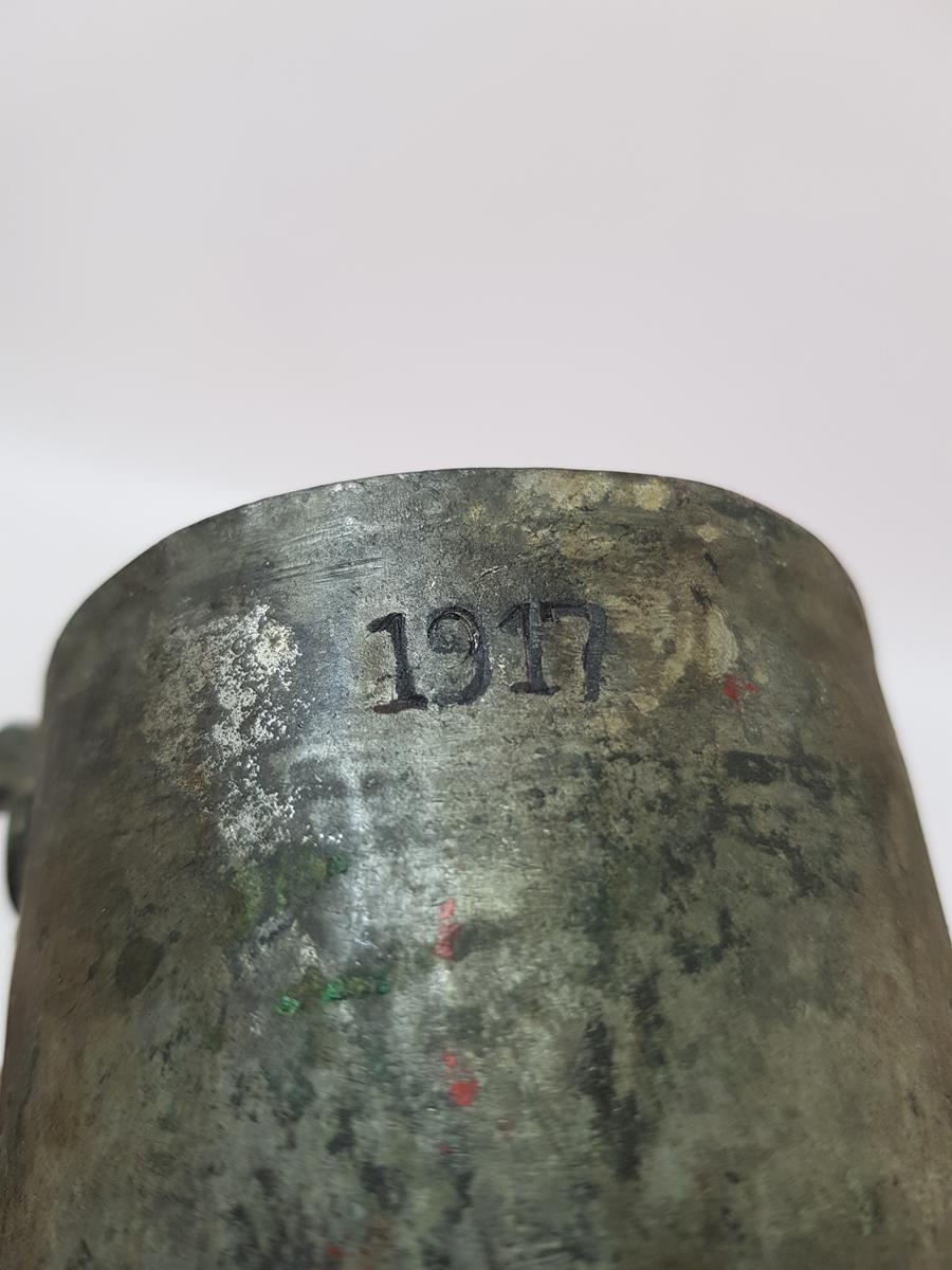 ÇANAKKALE SAVAŞI 1917 TARİHLİ ÇOK NADİR BAKIR BARDAK