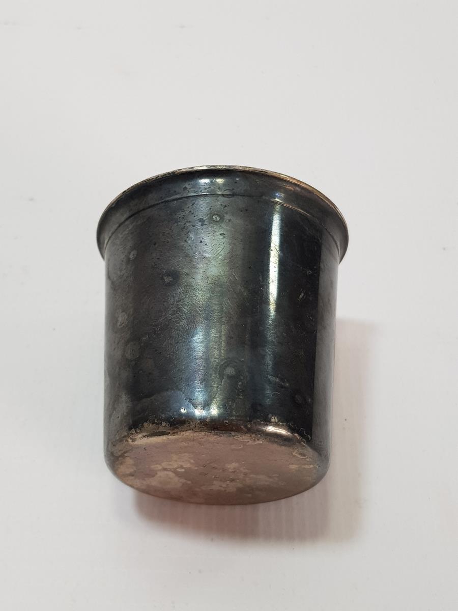 OSMANLI DÖNEMİ GÜMÜŞ KAPLAMA BARDAK