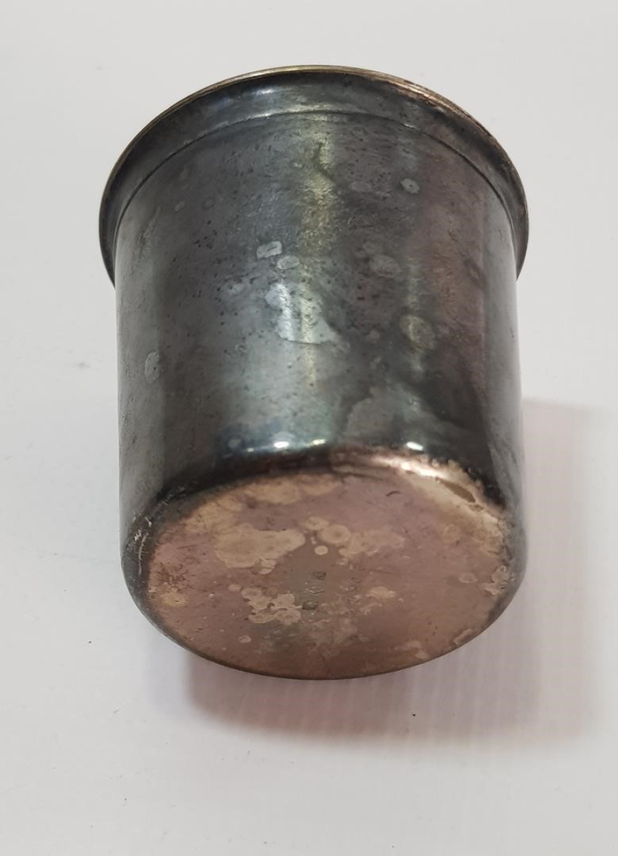 OSMANLI DÖNEMİ GÜMÜŞ KAPLAMA BARDAK