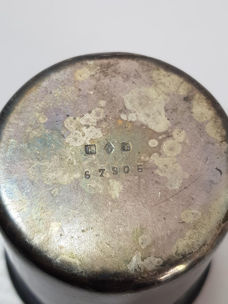 OSMANLI DÖNEMİ GÜMÜŞ KAPLAMA BARDAK