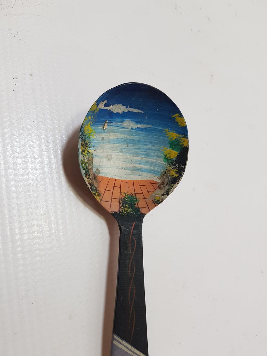 YA HAZRETİ MEVLANA YAZILI KONYA İŞİ AHŞAP KAŞIK