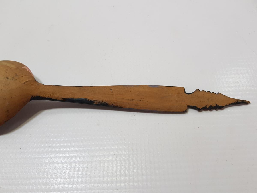 YA HAZRETİ MEVLANA YAZILI KONYA İŞİ AHŞAP KAŞIK