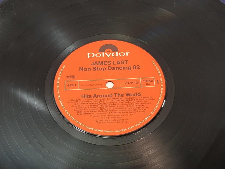 JAMES LAST HİT AROUND THE WORLD LONG PLAY PLAK