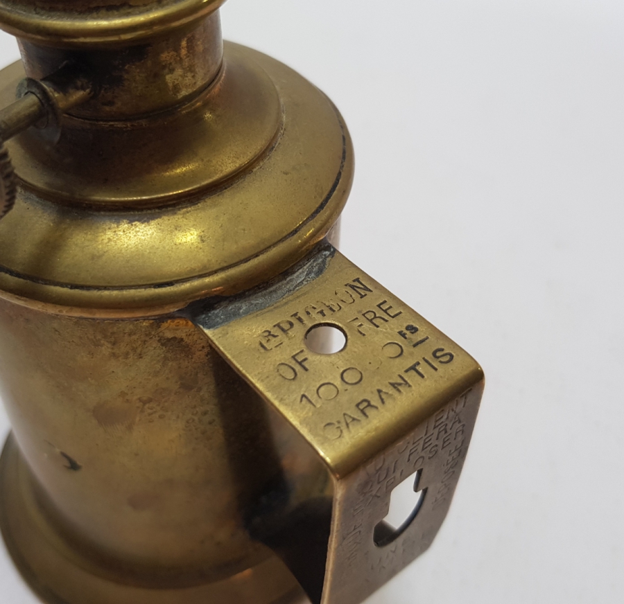 OSMANLI DÖNEMİ FRANSIZ VAGON LAMBASI