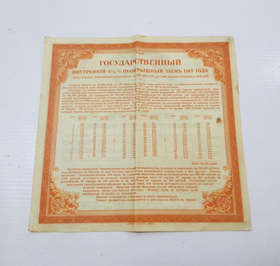 1917 RUSYA SİBİRYA 200 RUBLE NADİR KAĞIT PARA