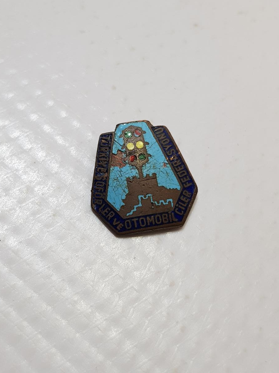 MİNELİ TÜRKİYE ŞOFÖRLER VE OTOMOBİLCİLER FEDERASYONU ROZETİ