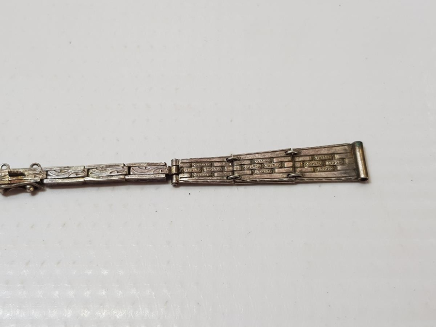 OSMANLI DÖNEMİ GÜMÜŞ KOL SAATİ KORDONU