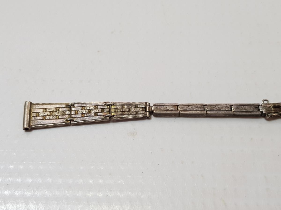 OSMANLI DÖNEMİ GÜMÜŞ KOL SAATİ KORDONU