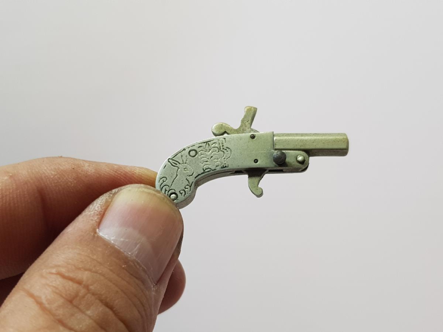 ANTİKA MİNYATÜR TABANCA