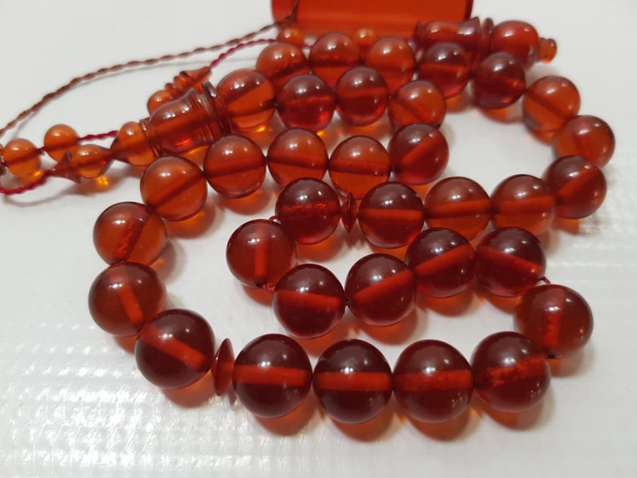 USTA İŞİ ATEŞ KEHRİBAR TESPİH