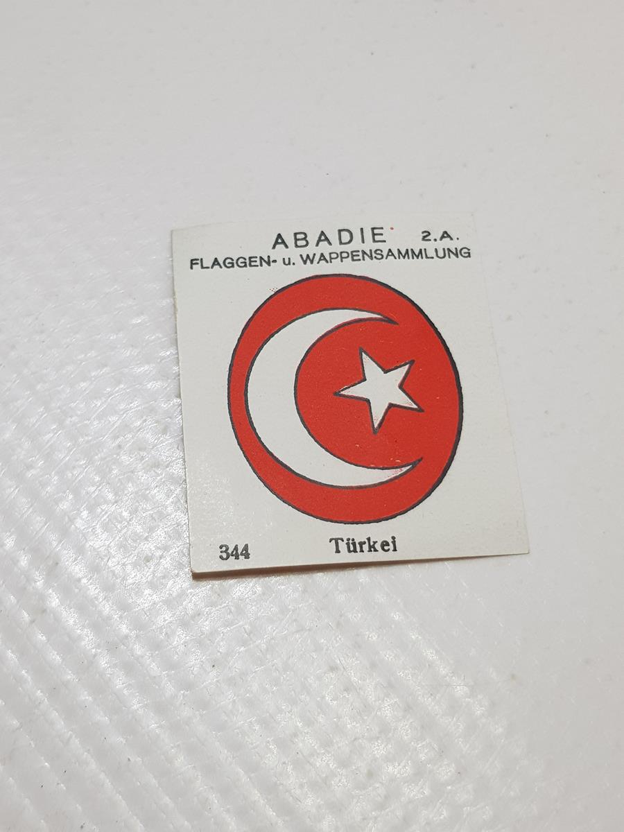 OSMANLI BAYRAKLI ÇİKOLATA KARTI