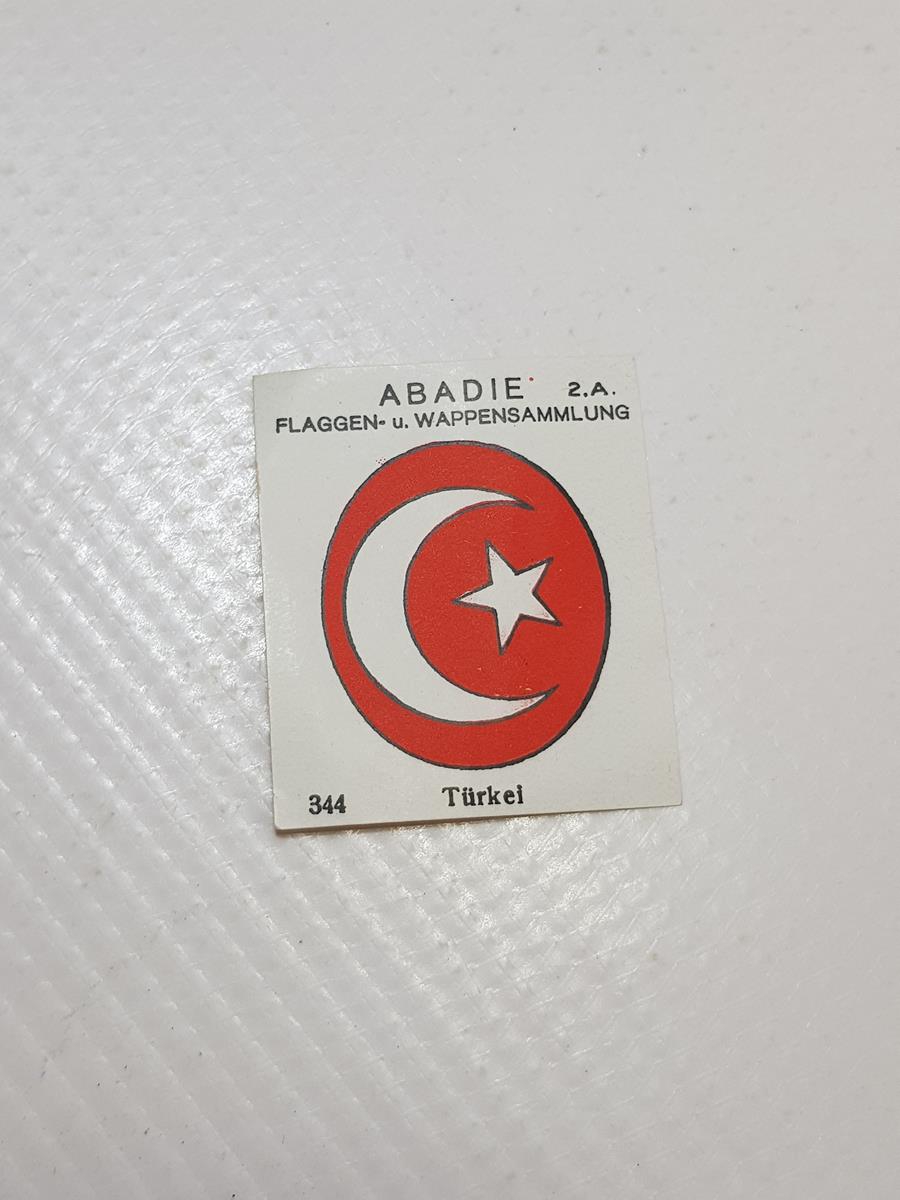 OSMANLI BAYRAKLI ÇİKOLATA KARTI