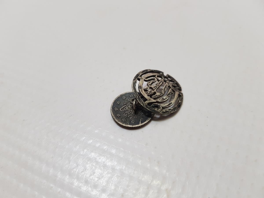 OSMANLI DÖNEMİ GÜMÜŞ KOL DÜĞMESİ