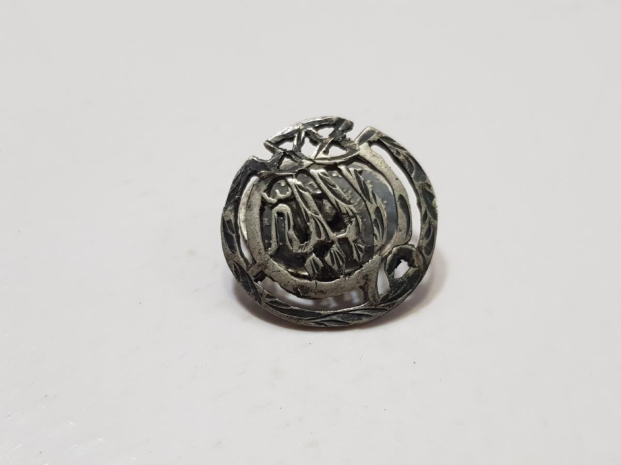 OSMANLI DÖNEMİ GÜMÜŞ KOL DÜĞMESİ