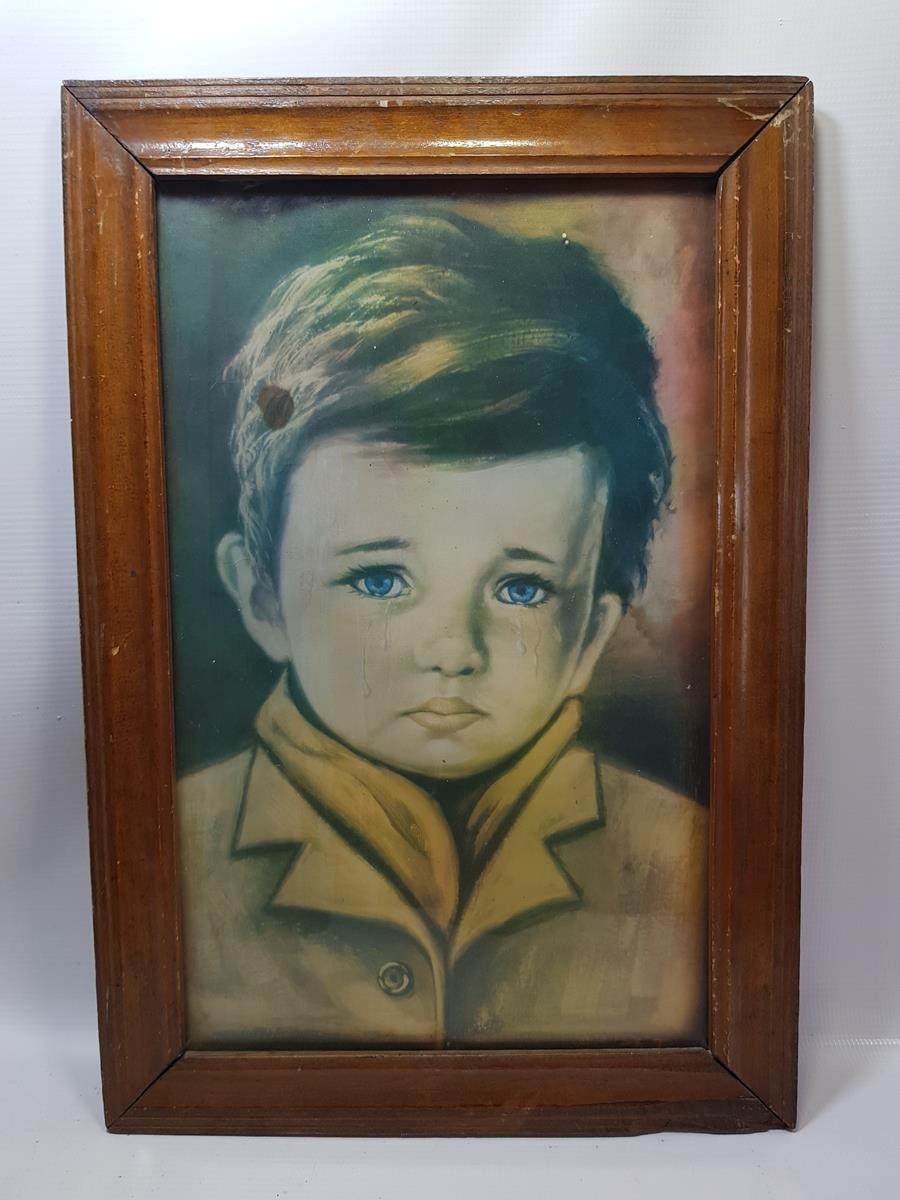 MEŞHUR AĞLAYAN ÇOCUK TABLOSU