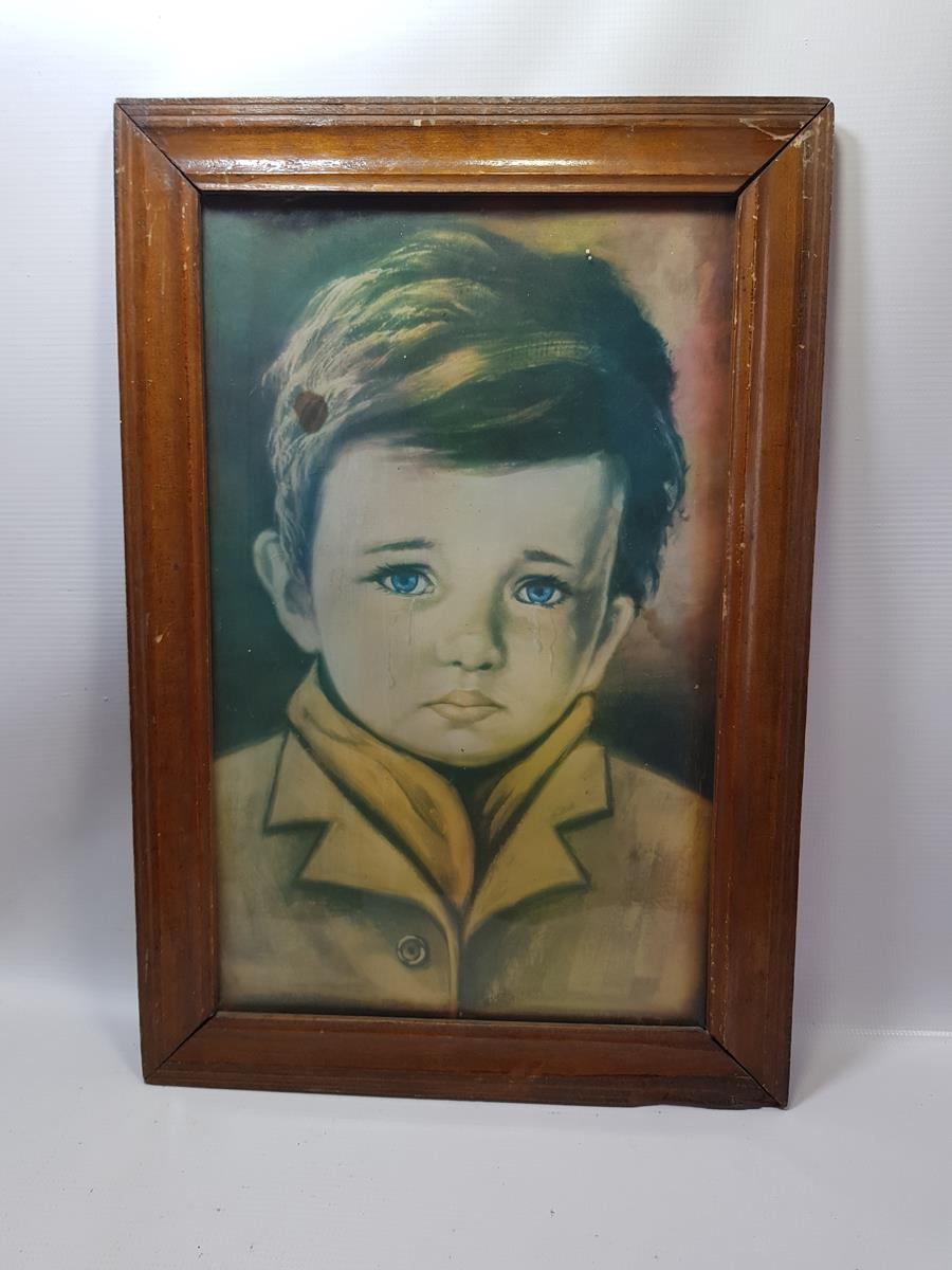 MEŞHUR AĞLAYAN ÇOCUK TABLOSU