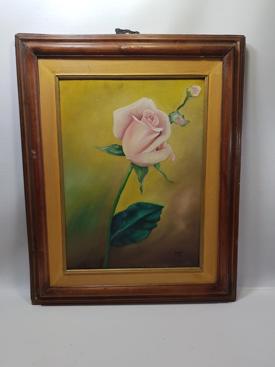 İMZALI YAĞLI BOYA TABLO