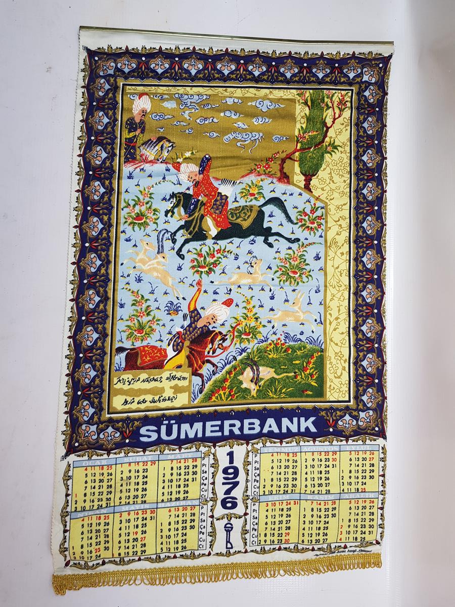 1976 SÜMERBANK BEZ TAKVİM