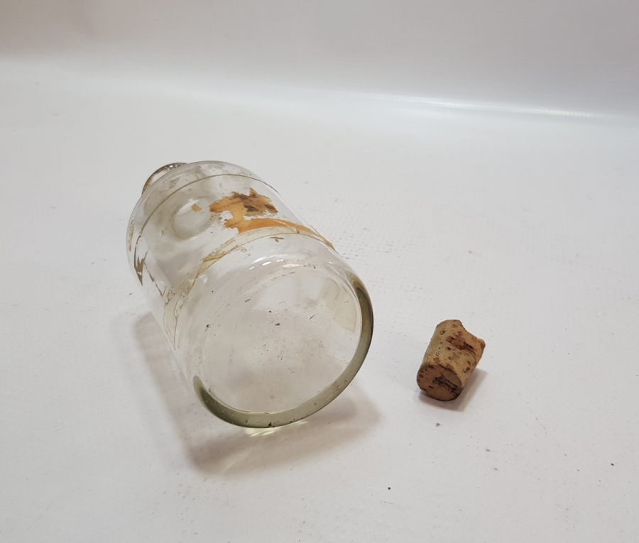 OSMANLI DÖNEMİ BEYKOZ İLAÇ ŞİŞESİ