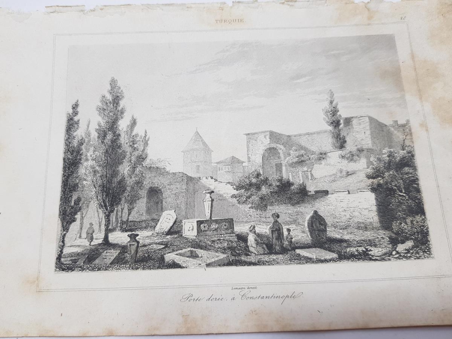 OSMANLI DÖNEMİ İSTANBUL GRAVÜRÜ