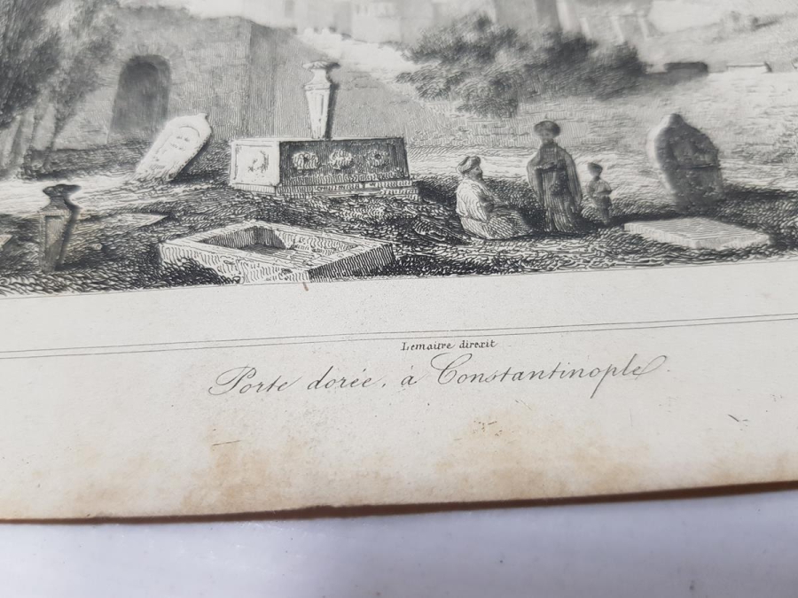 OSMANLI DÖNEMİ İSTANBUL GRAVÜRÜ