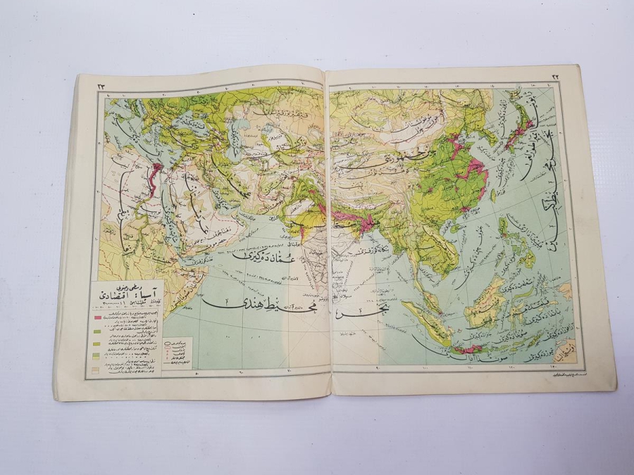 OSMANLICA ORTA MEKTEP ATLASI