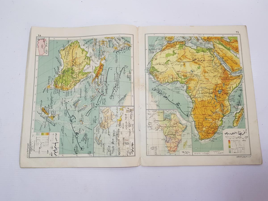 OSMANLICA ORTA MEKTEP ATLASI