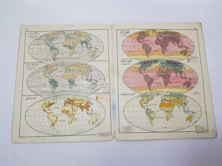OSMANLICA ORTA MEKTEP ATLASI