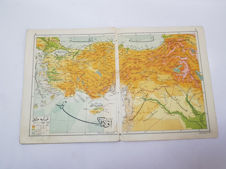 OSMANLICA ORTA MEKTEP ATLASI