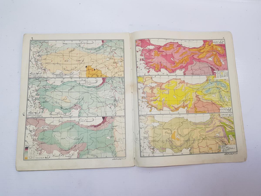 OSMANLICA ORTA MEKTEP ATLASI