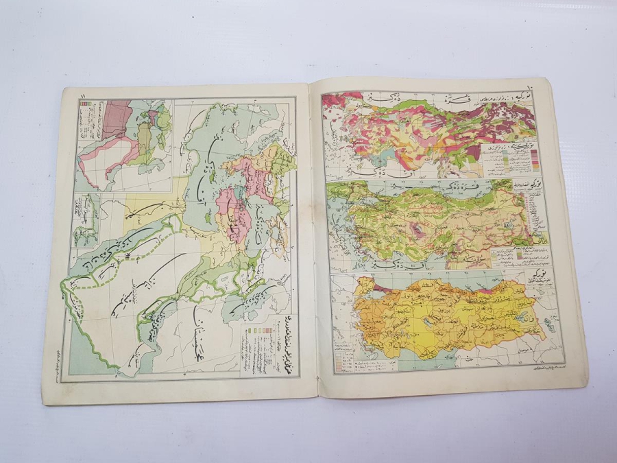 OSMANLICA ORTA MEKTEP ATLASI