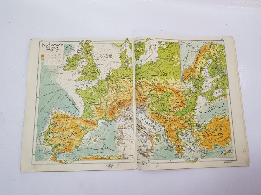 OSMANLICA ORTA MEKTEP ATLASI