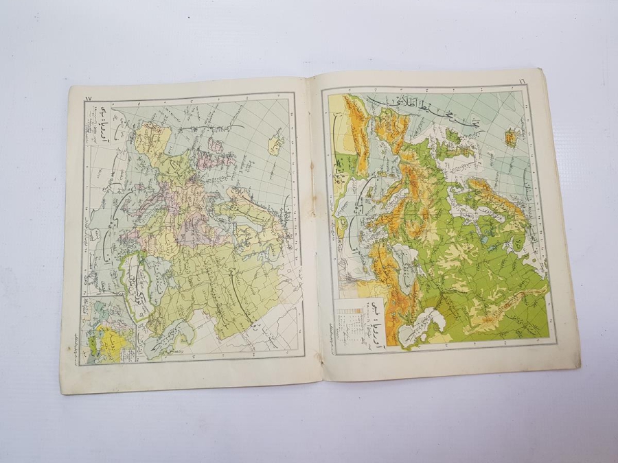 OSMANLICA ORTA MEKTEP ATLASI