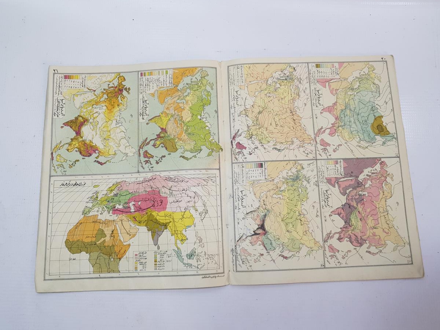 OSMANLICA ORTA MEKTEP ATLASI