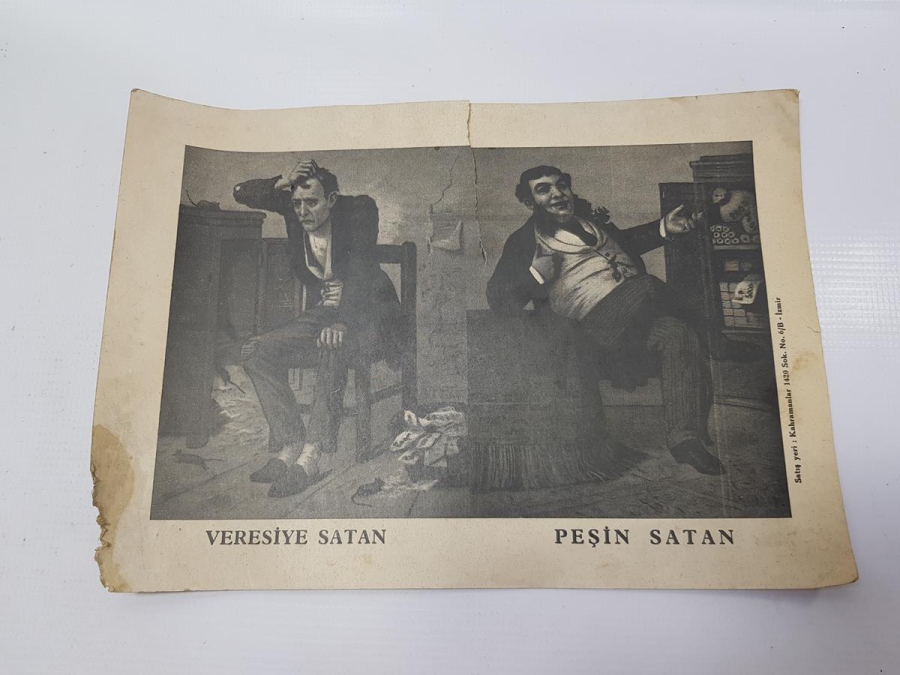 PEŞİN SATAN, VERESİYE SATAN TABLOSU