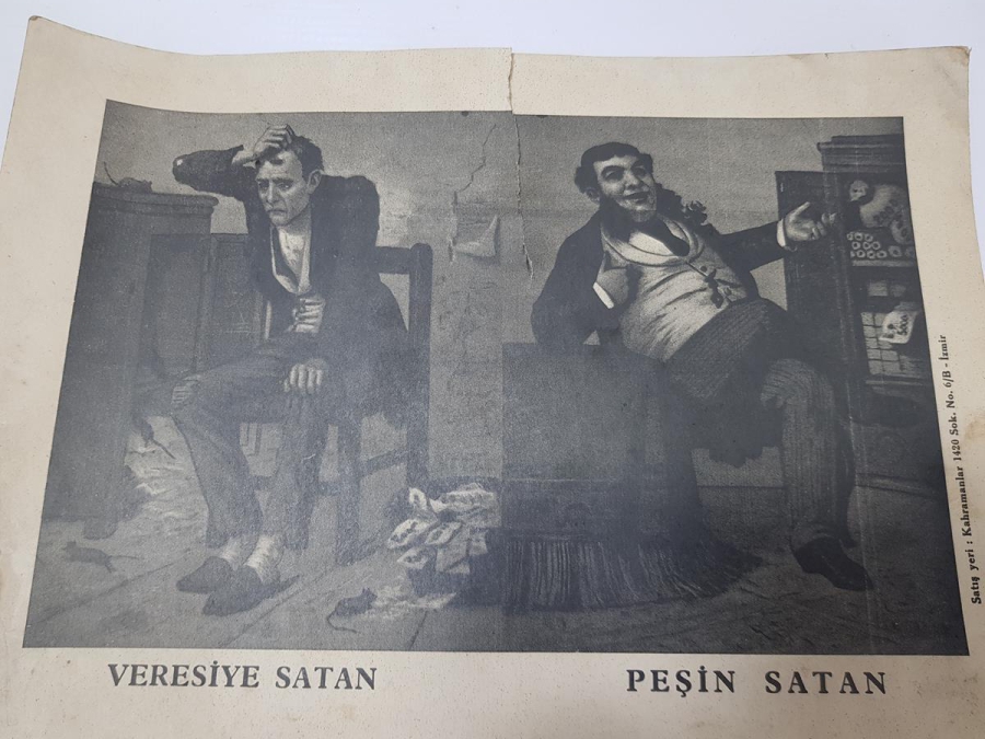 PEŞİN SATAN, VERESİYE SATAN TABLOSU