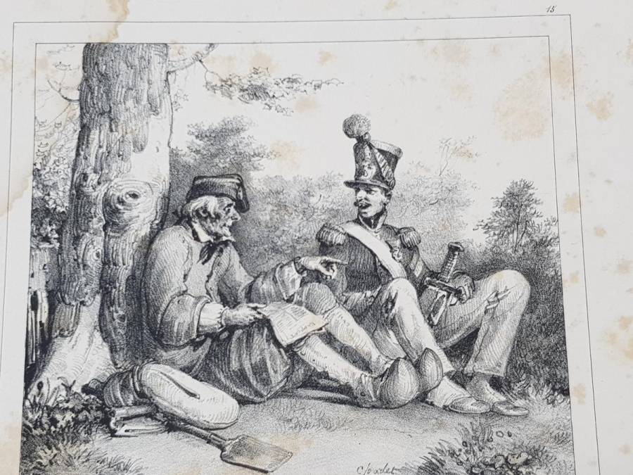 NAPOLYON KONULU GRAVÜR