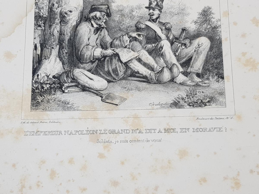 NAPOLYON KONULU GRAVÜR