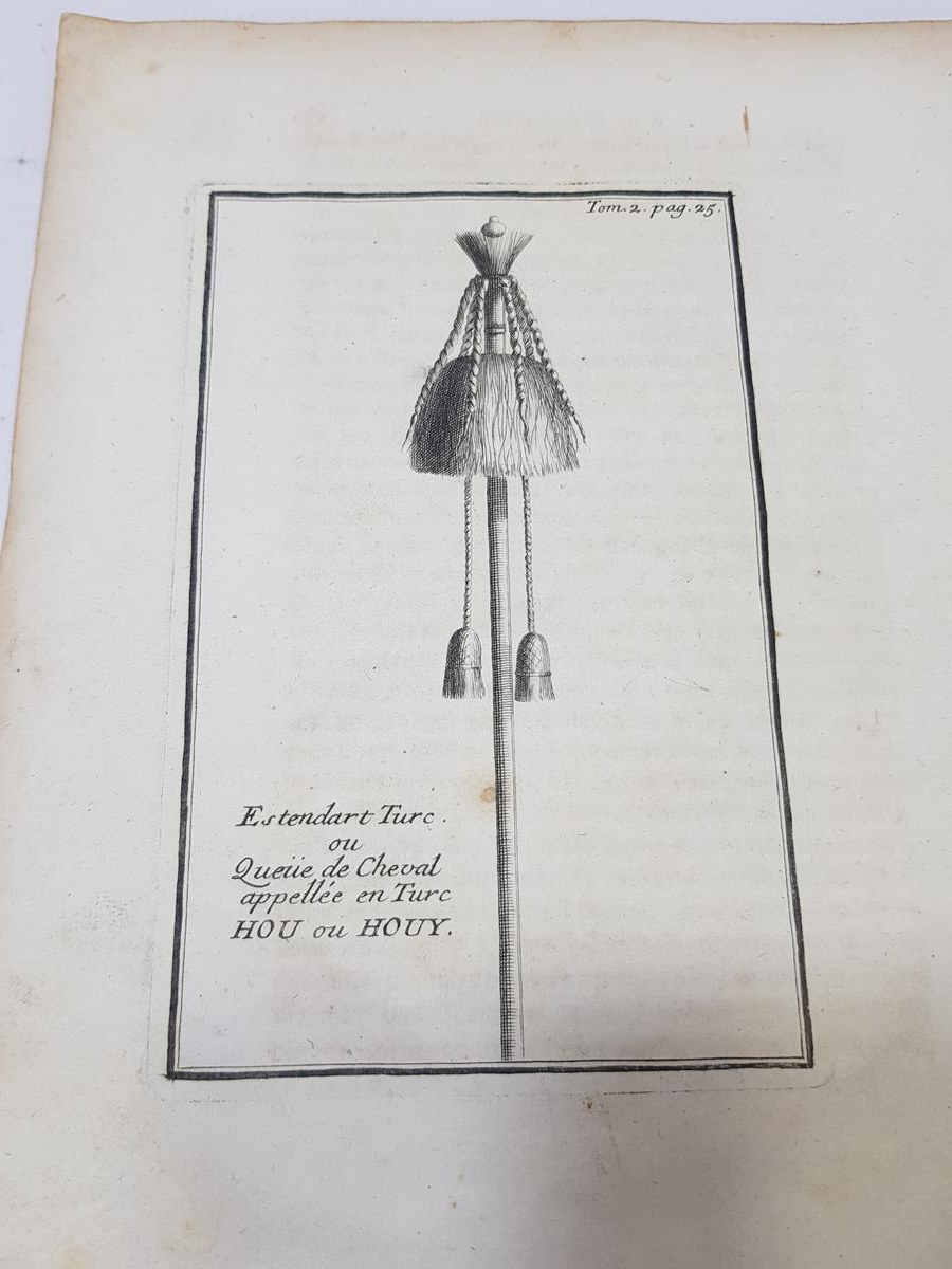 OSMANLI DÖNEMİ GRAVÜR: TEKKE İŞİ TUĞ