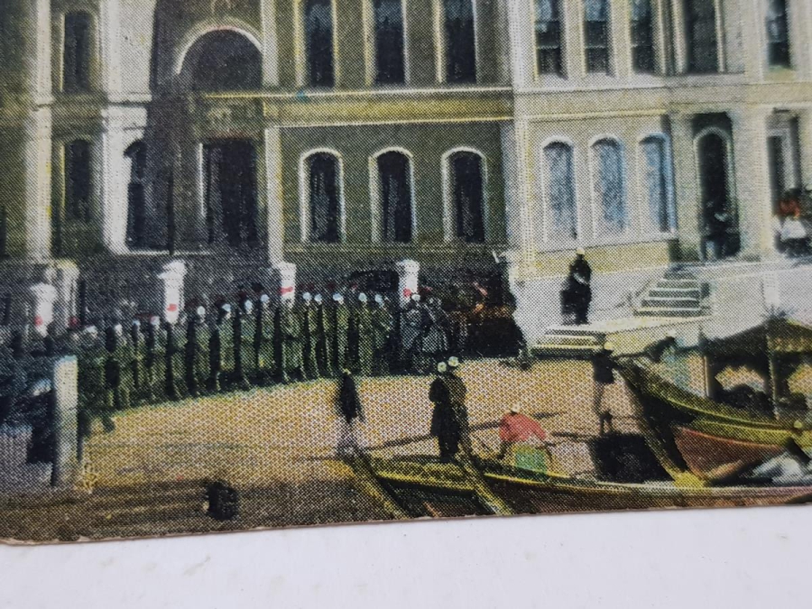 OSMANLI KARTPOSTAL: SULTAN MEHMED REŞAD ORTAKÖY CAMİİ'NDE