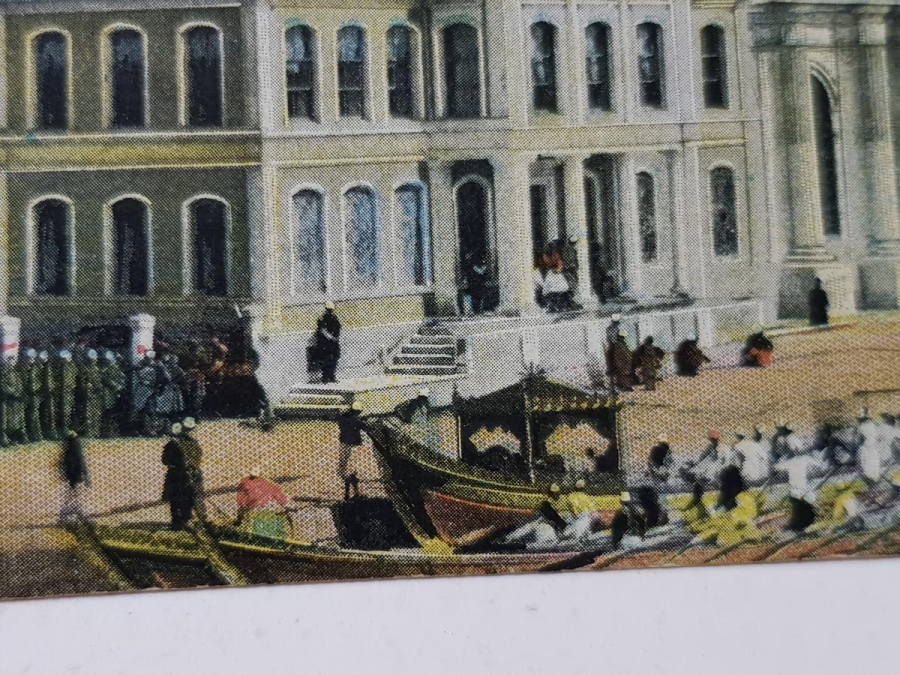 OSMANLI KARTPOSTAL: SULTAN MEHMED REŞAD ORTAKÖY CAMİİ'NDE