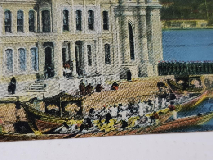 OSMANLI KARTPOSTAL: SULTAN MEHMED REŞAD ORTAKÖY CAMİİ'NDE