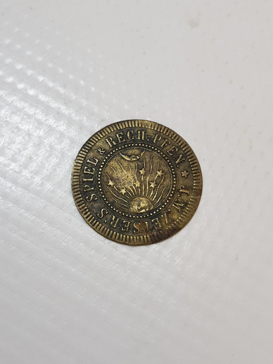 1. DÜNYA SAVAŞI DÖNEMİ NADİR ALMAN JETON