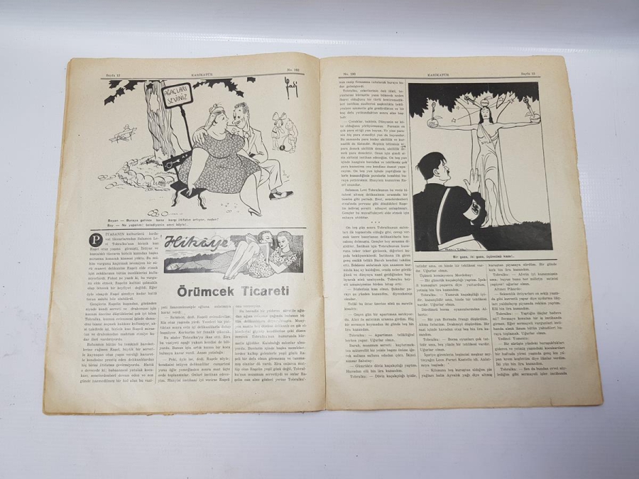 2. DÜNYA SAVAŞI DÖNEMİ 1939 HİTLER KAPAKLI KARİKATÜR DERGİSİ