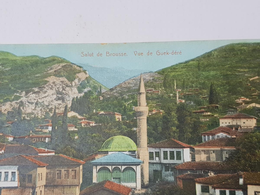 OSMANLI KARTPOSTAL: BURSA GÖKDERE'DE