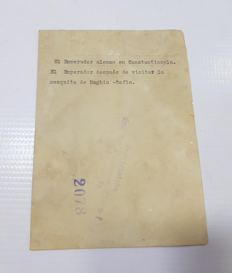 1. DÜNYA SAVAŞI: KAİZER WİLHELM'İN AYASOFYA CAMİİ ZİYARETİ