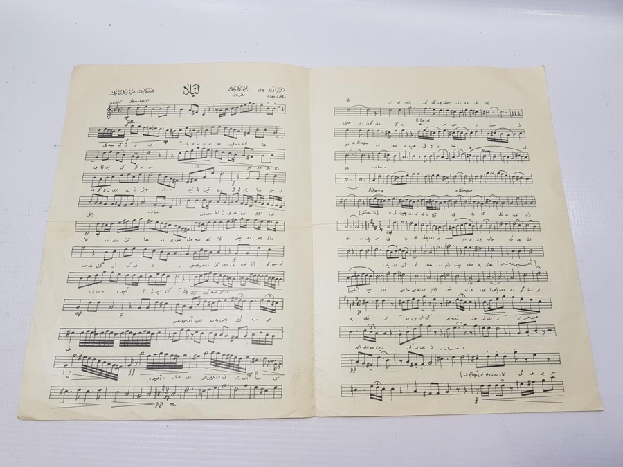 OSMANLICA NOTA KİTABI