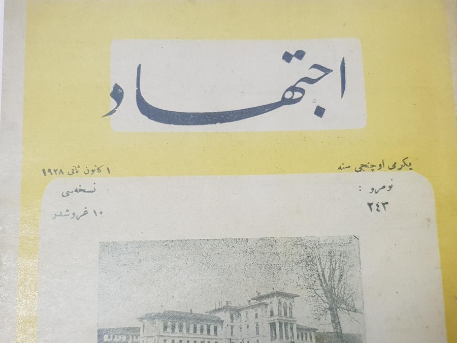 OSMANLICA İÇTİHAT MECMUASI