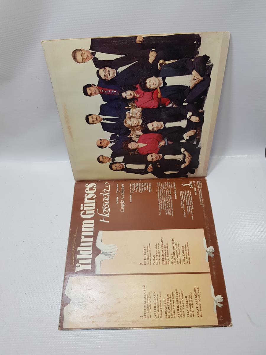 YILDIRIM GÜRSES HOŞ SADA ALBÜMÜ LP PLAK